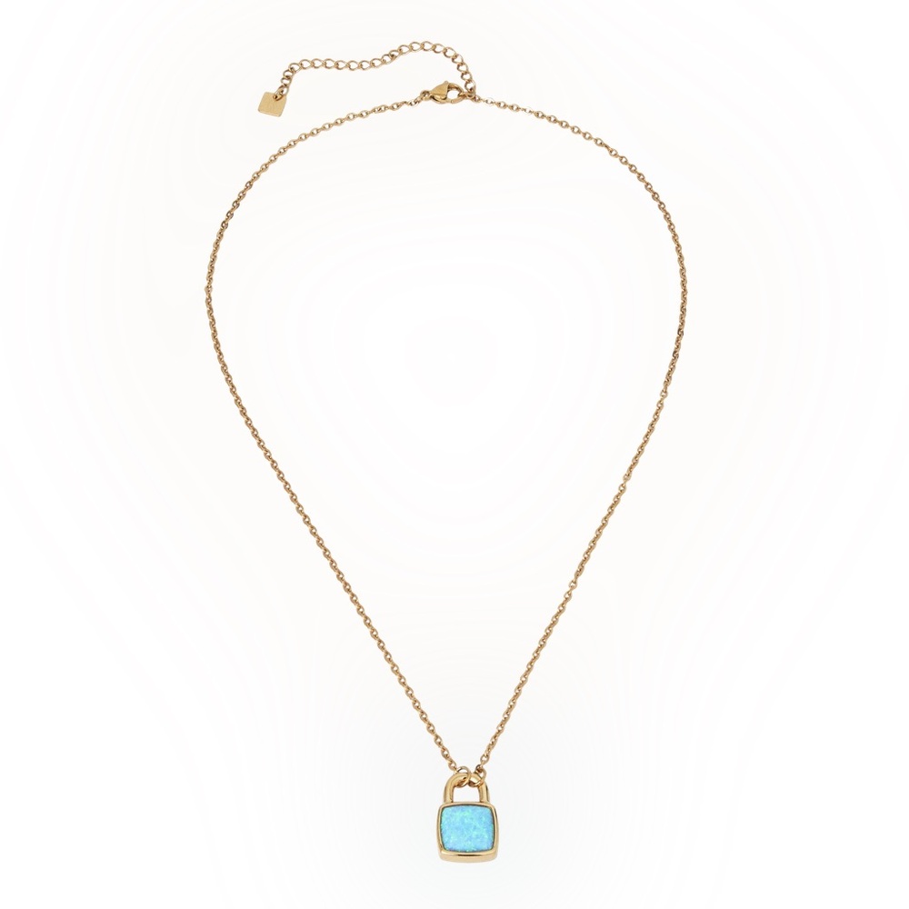 Taylor Swift The Life Of A Showgirl Opalite Lock Necklace